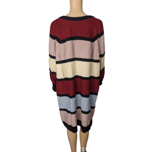 LuLaRoe Lauren Sweater Dress 3X - Picture 6 of 8